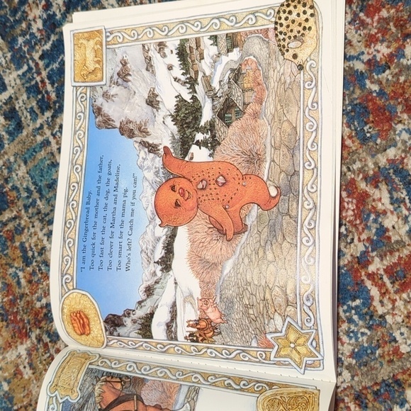 Jan Brett Gingerbread Baby Paperback 2000 - Picture 3 of 5